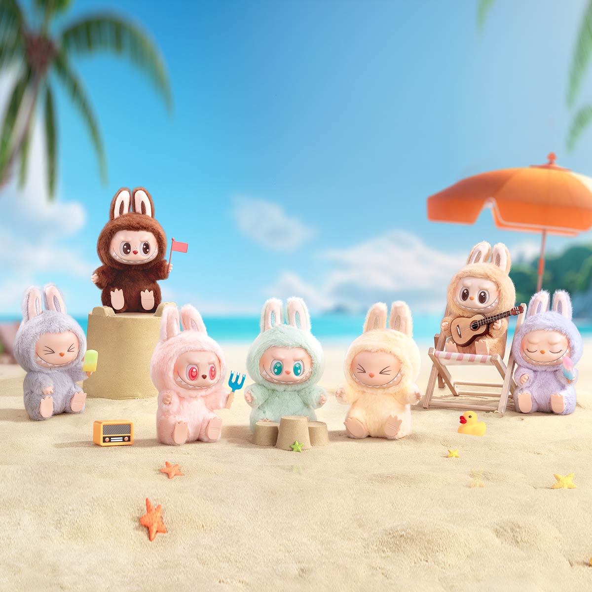 LABUBU | Plüüšist ripats "Have a Seat" kollektsiooni üllatuskarp Pop Mart