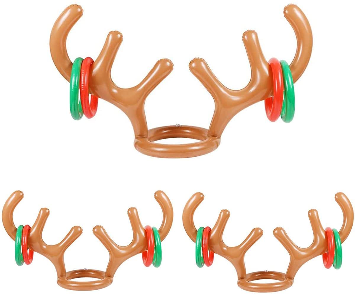 🎉 Jõulumäng „Sarvede loopimine“ – täispuhutavad põdra sarved
