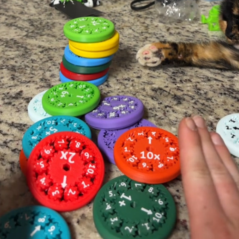 " Fidget spinnerid koos matemaatika probleemiga