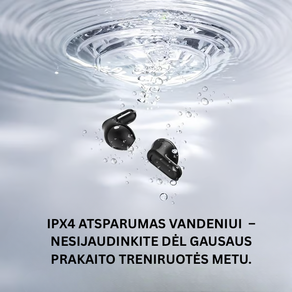 Dirbtinio intelekto vertimo ausinės su išmaniuoju ekranu