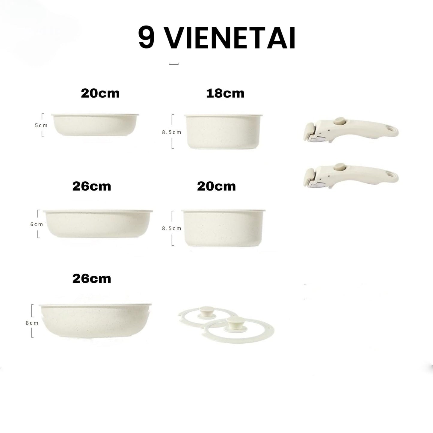 Panni komplekt | Vastupidav, mittehaarduv ja stiilne toiduvalmistamine