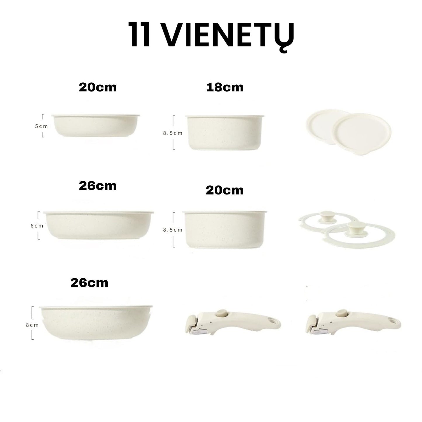 Panni komplekt | Vastupidav, mittehaarduv ja stiilne toiduvalmistamine