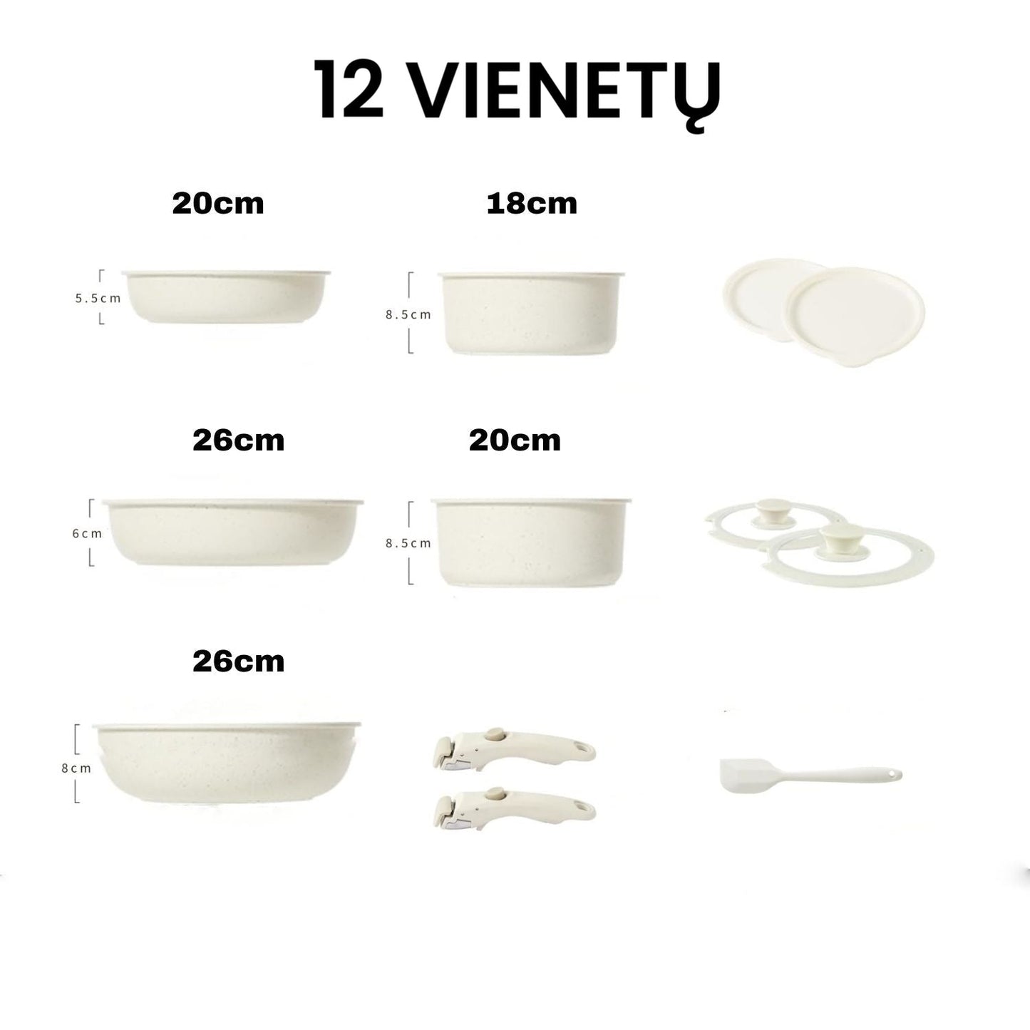 Panni komplekt | Vastupidav, mittehaarduv ja stiilne toiduvalmistamine