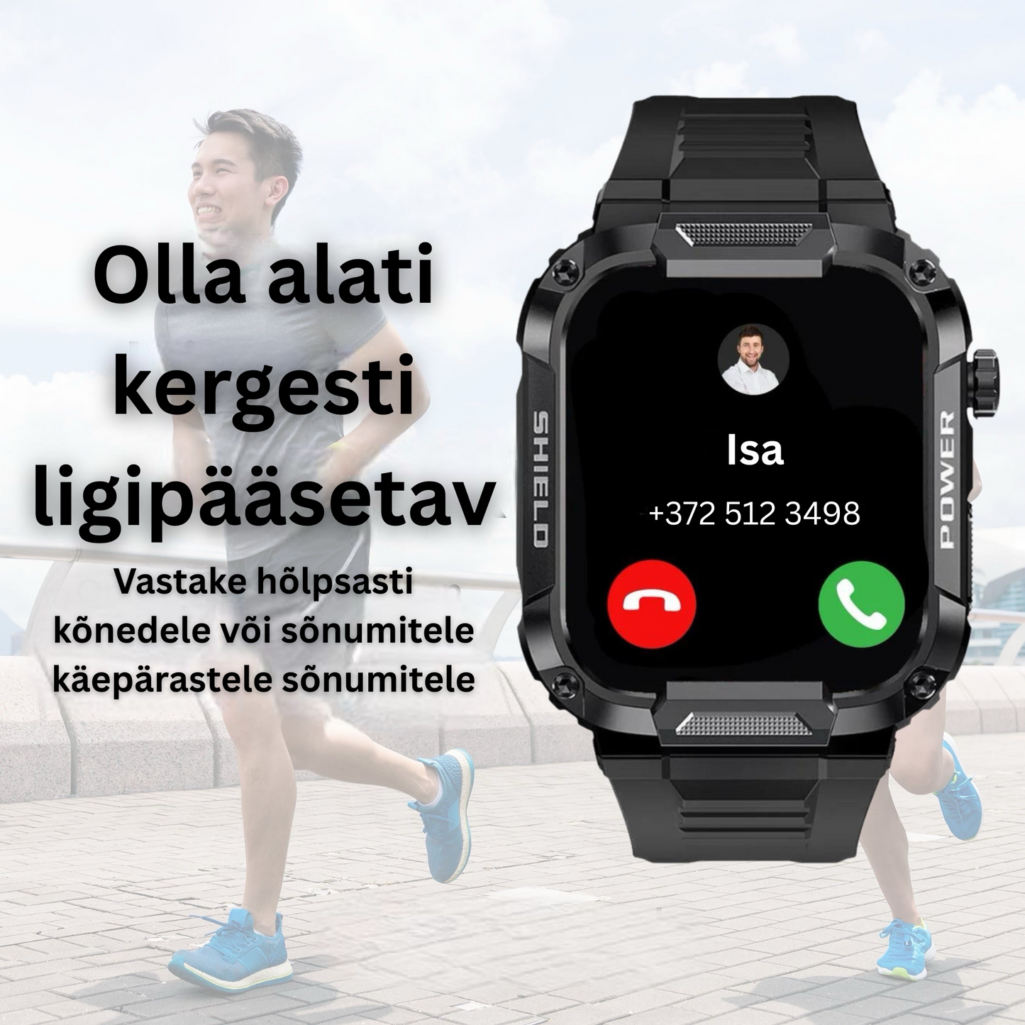 Galaxy Armor™ nutikell – säästa 100 €+ vastupidava iOS- ja Android-kella pealt