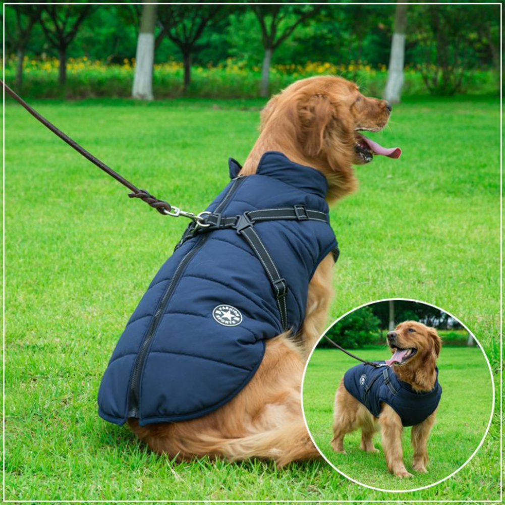 DogFashion™ - veekindel talvejope koos integreeritud traksidega koertele