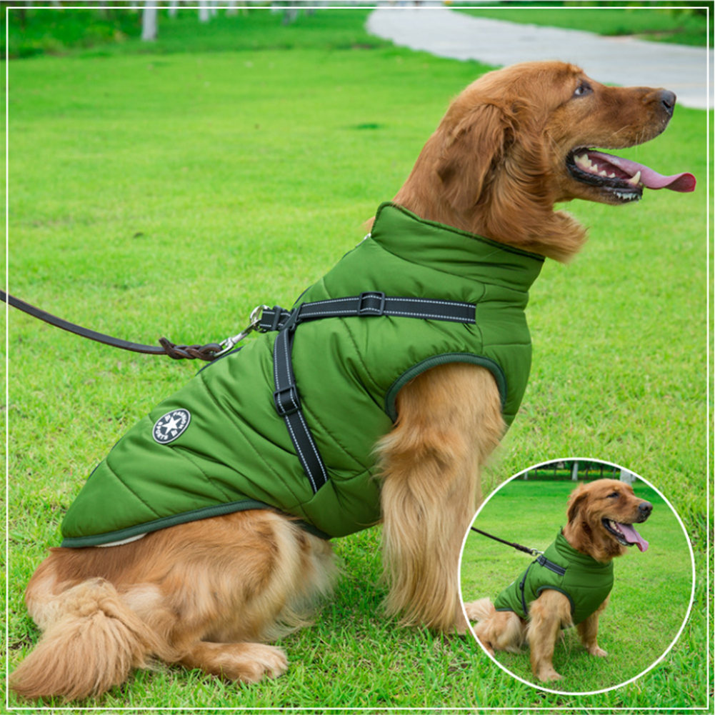 DogFashion™ - veekindel talvejope koos integreeritud traksidega koertele