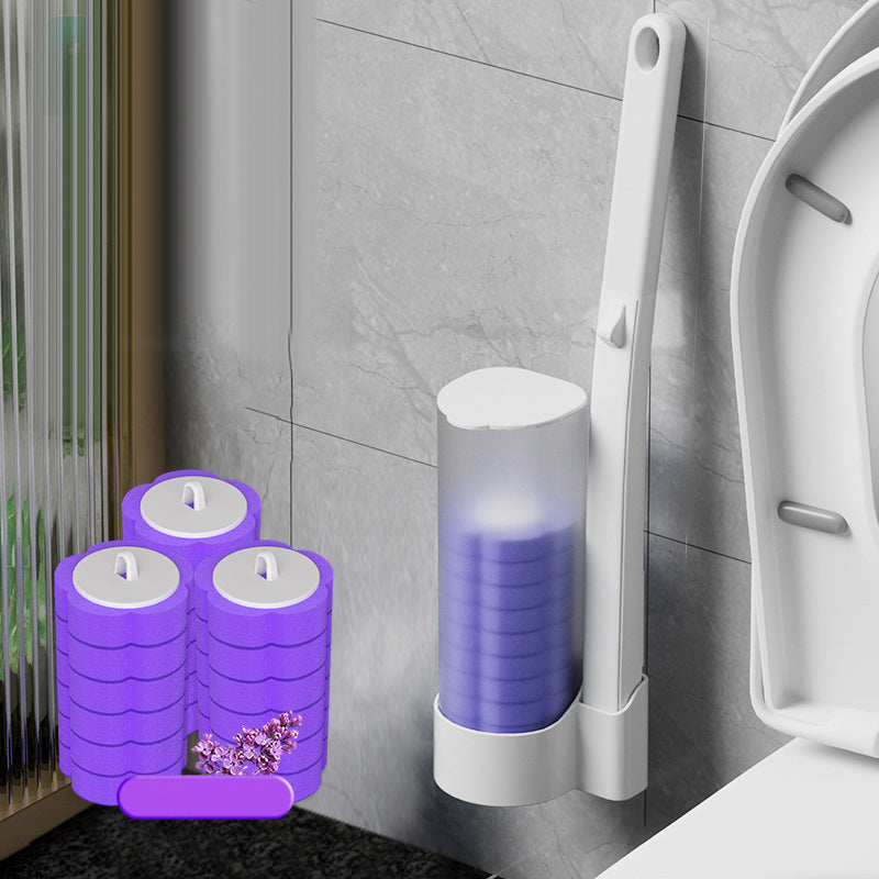 🚽✨ Revolutsiooniline ühekordselt kasutatav tualettruumi puhastuskomplekt