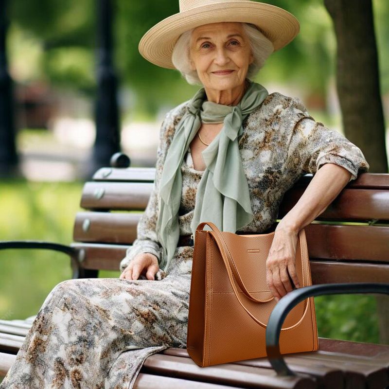 🥳👜 Lihtne ühtlase värviga nahast käekott