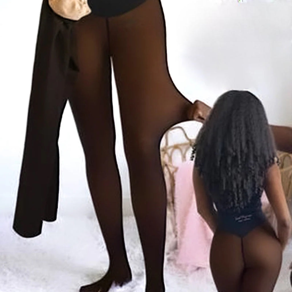 Figuri vormivad retuusid kunstkarvkattega ja üheosalisel õmblusel