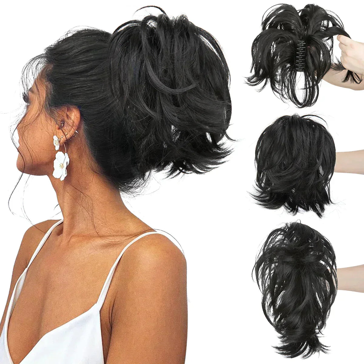 Diy Bun juuste aksessuaarid