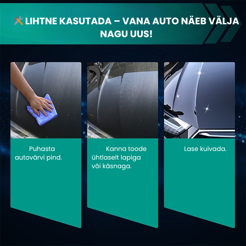 Autosõiduki osade värskendamise pihusti