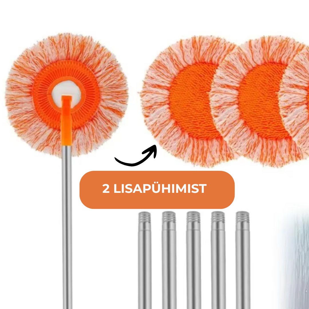 Väga imav ja eriti põhjalikult puhastav mikrokiudlapp