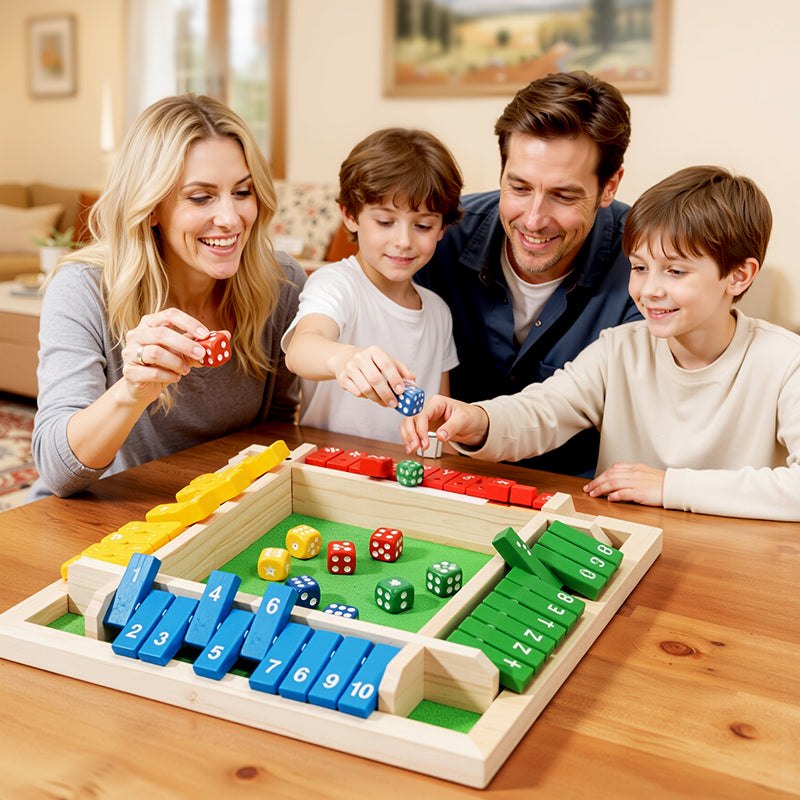 🎅🎄 Lõbusad pere mängud – lauamäng „Märgista ruut“ 🎁🎲