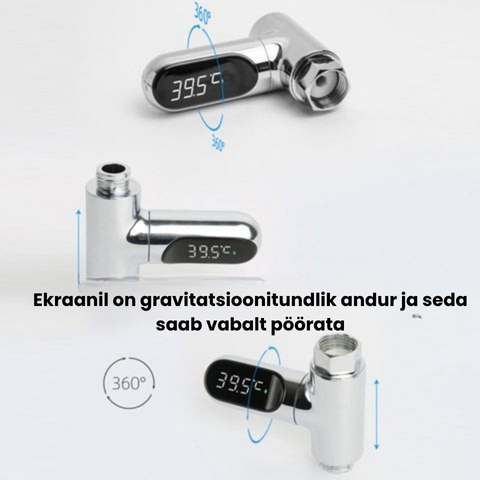 💦💦 Dušitemperatuurimõõtja