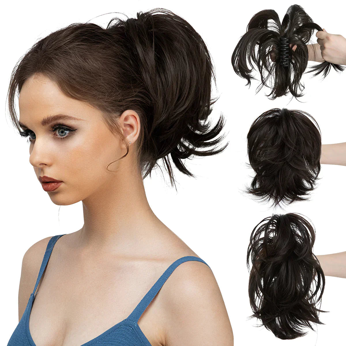 Diy Bun juuste aksessuaarid