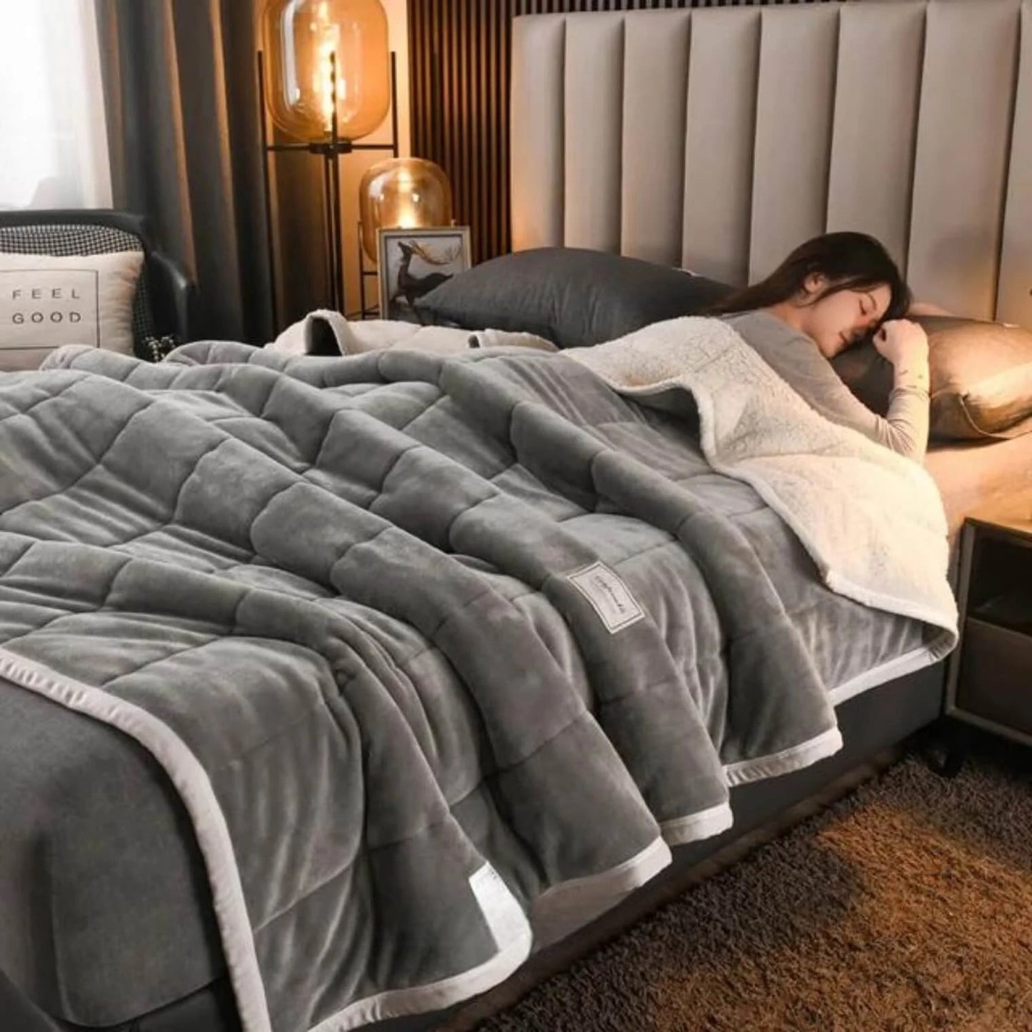 CozyFleece™ kohev villane tekk | Soe ja hubane – sügiseks ja talveks
