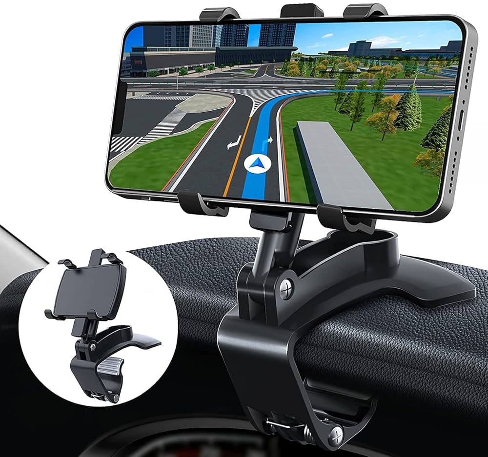 360 kraadi pöörlev autotelefoni hoidik
