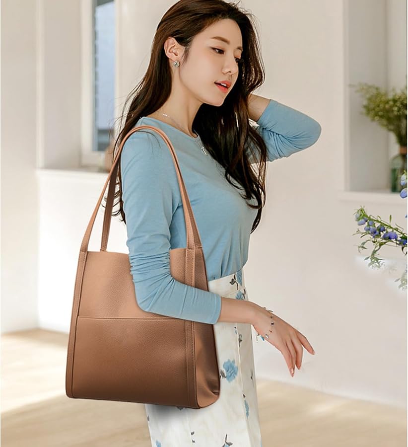 🥳👜 Lihtne ühtlase värviga nahast käekott