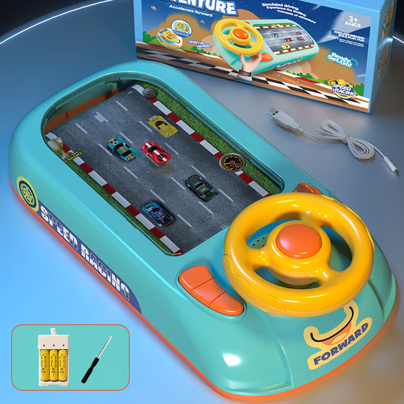 Laste Võidusõidu Rool – Lõbusad võidujooksud väikestele juhtidele! 🚗✨