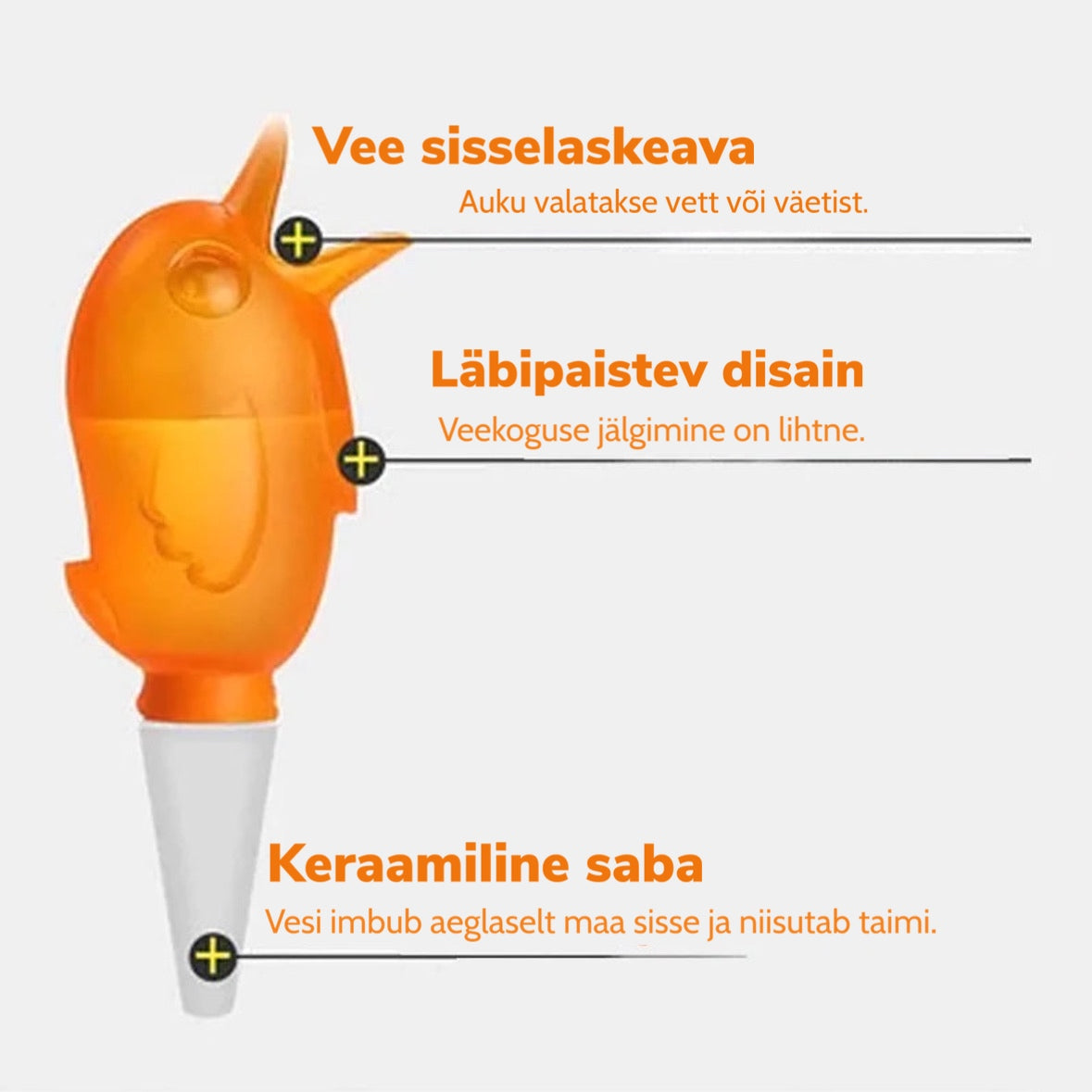 Automaatne taimede kastmisseade (komplekt 3tk.)
