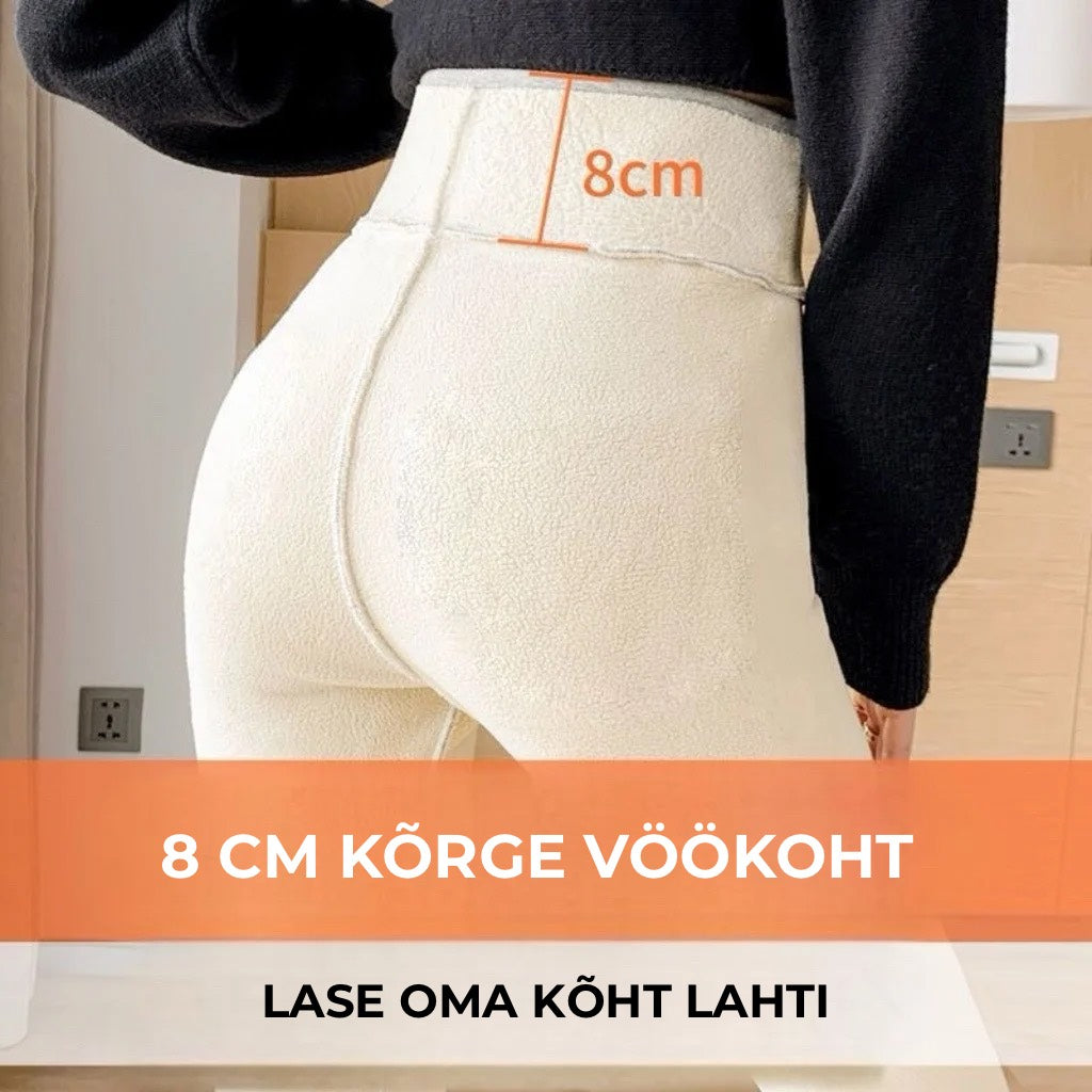 🔥Naiste mood – Soojad kašmiirist kitsenevad püksid