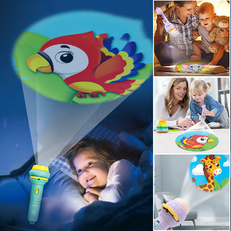 Laste projektori taskulamp