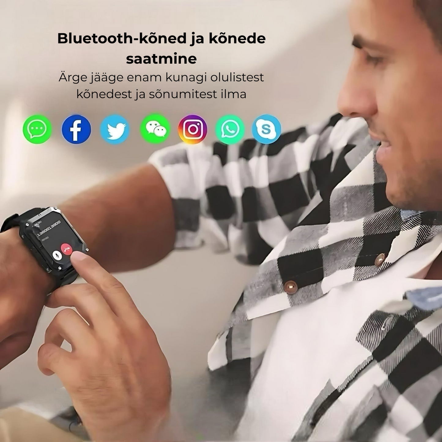 Galaxy Armor™ nutikell – säästa 100 €+ vastupidava iOS- ja Android-kella pealt