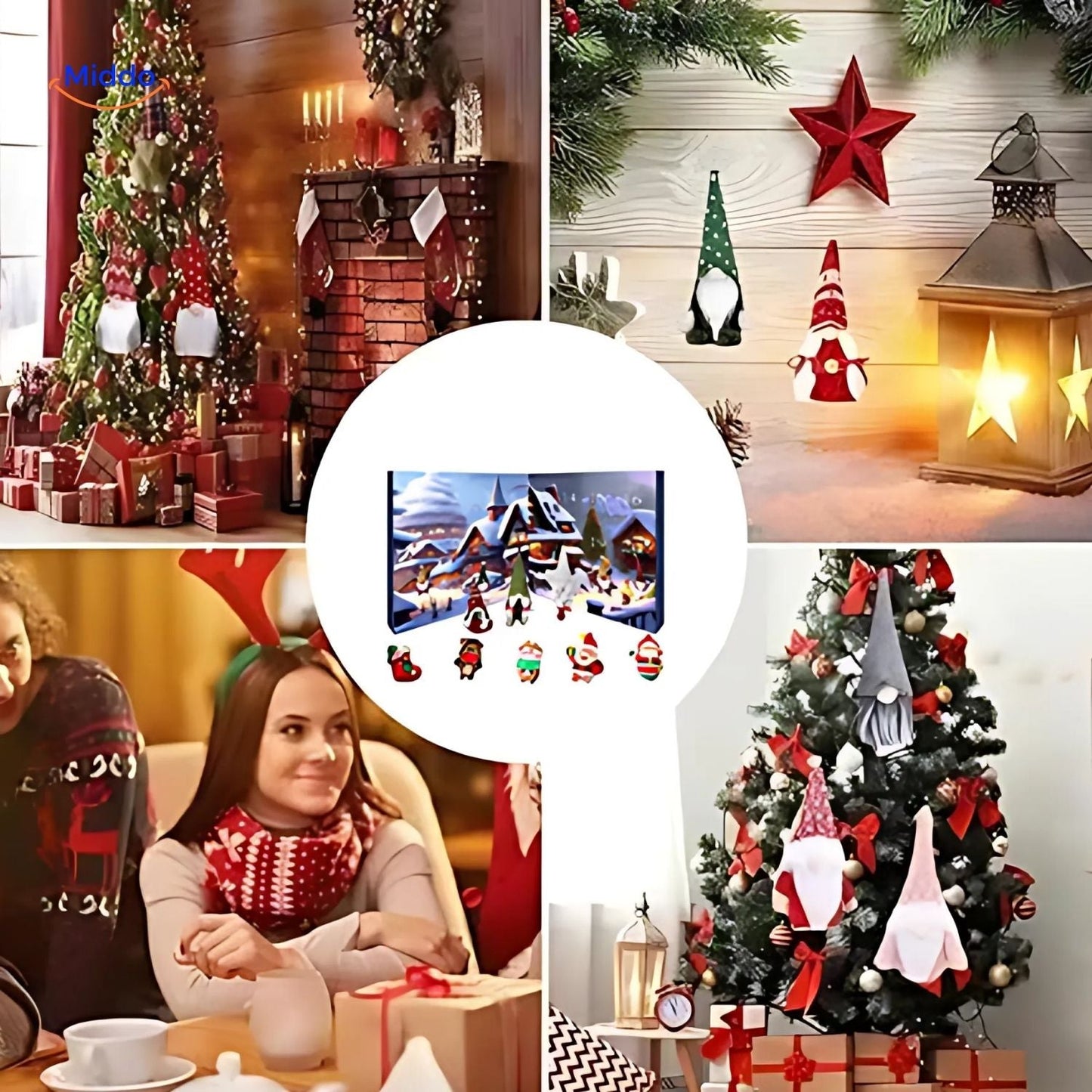 Plüüsist mänguasjade advendikalender