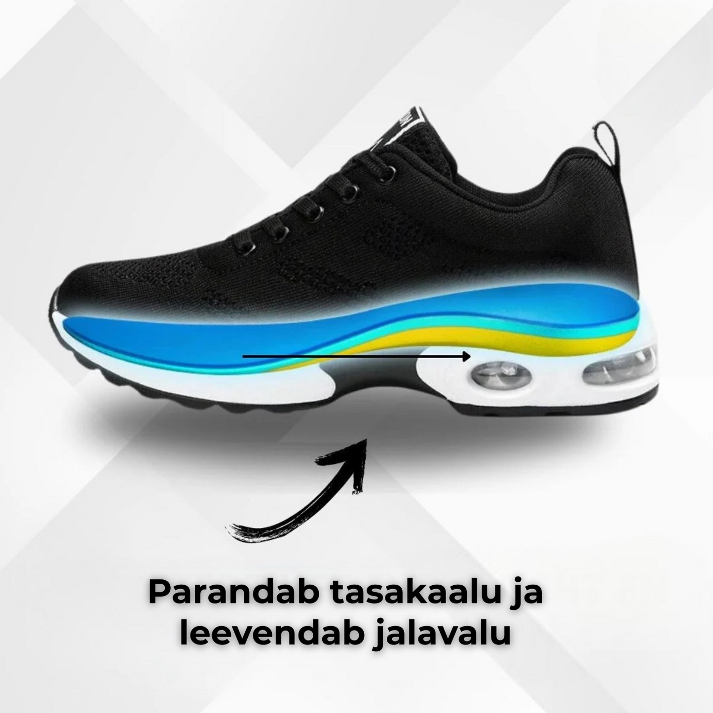 OrthoMove - Ergonoomilised valusündroomi vähendavad jalanõud