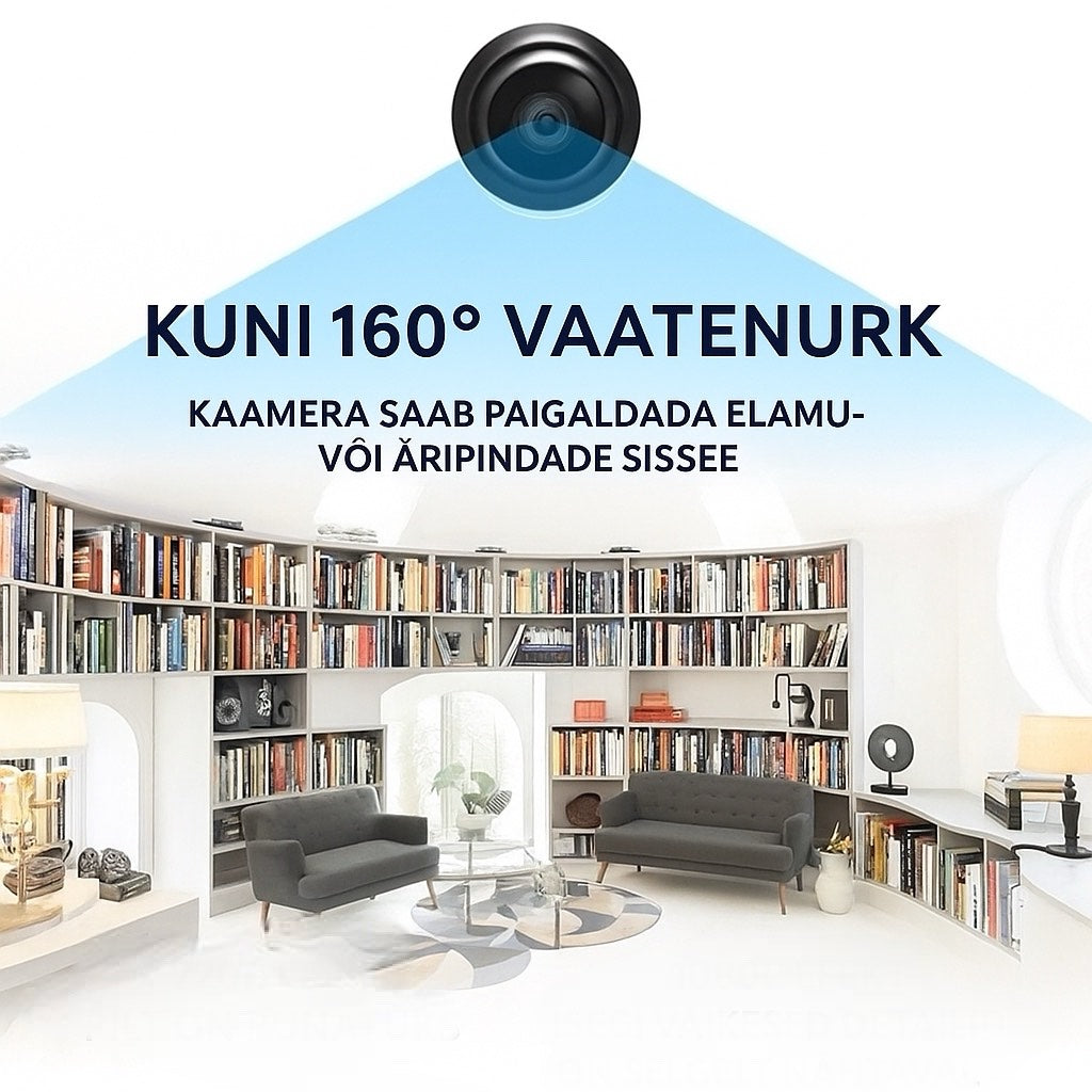 WifiCam™ – mini juhtmevaba turvakaamera