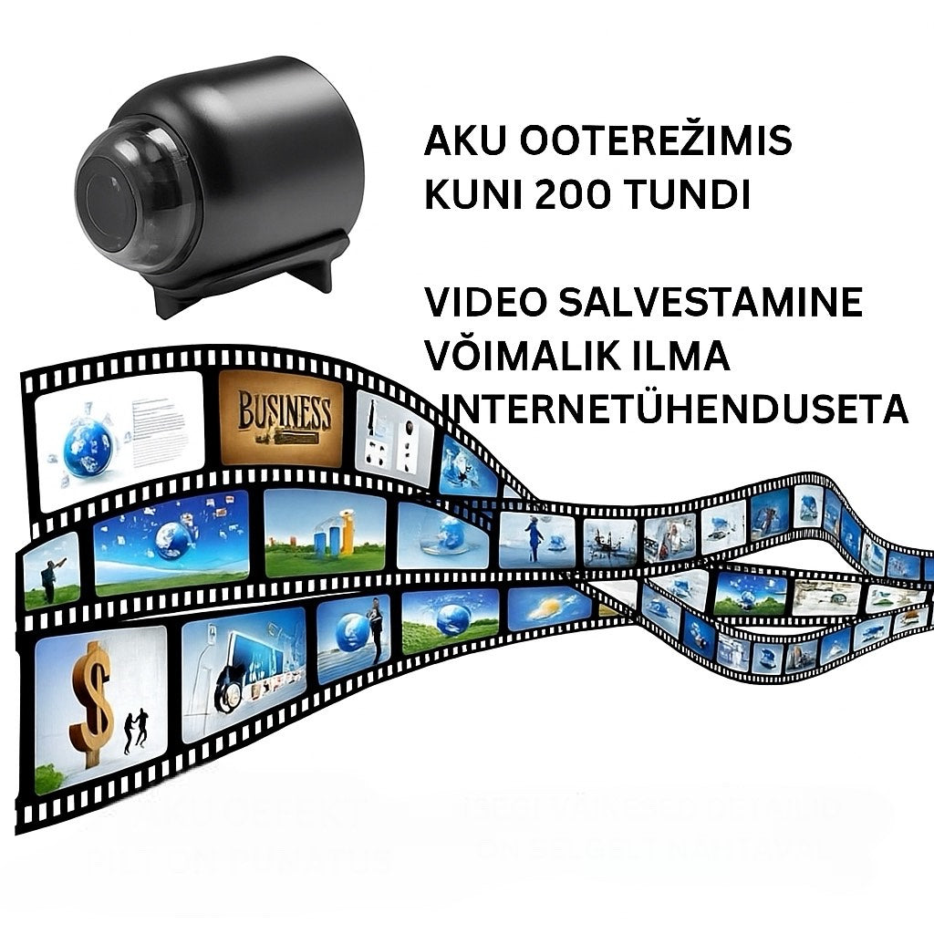 WifiCam™ – mini juhtmevaba turvakaamera