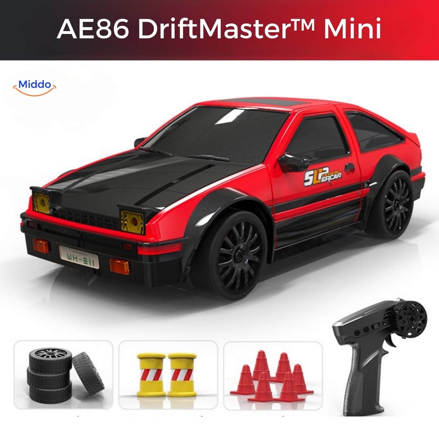 DriftMaster™ GTR | 4WD Drift RC mänguauto 🚗💨