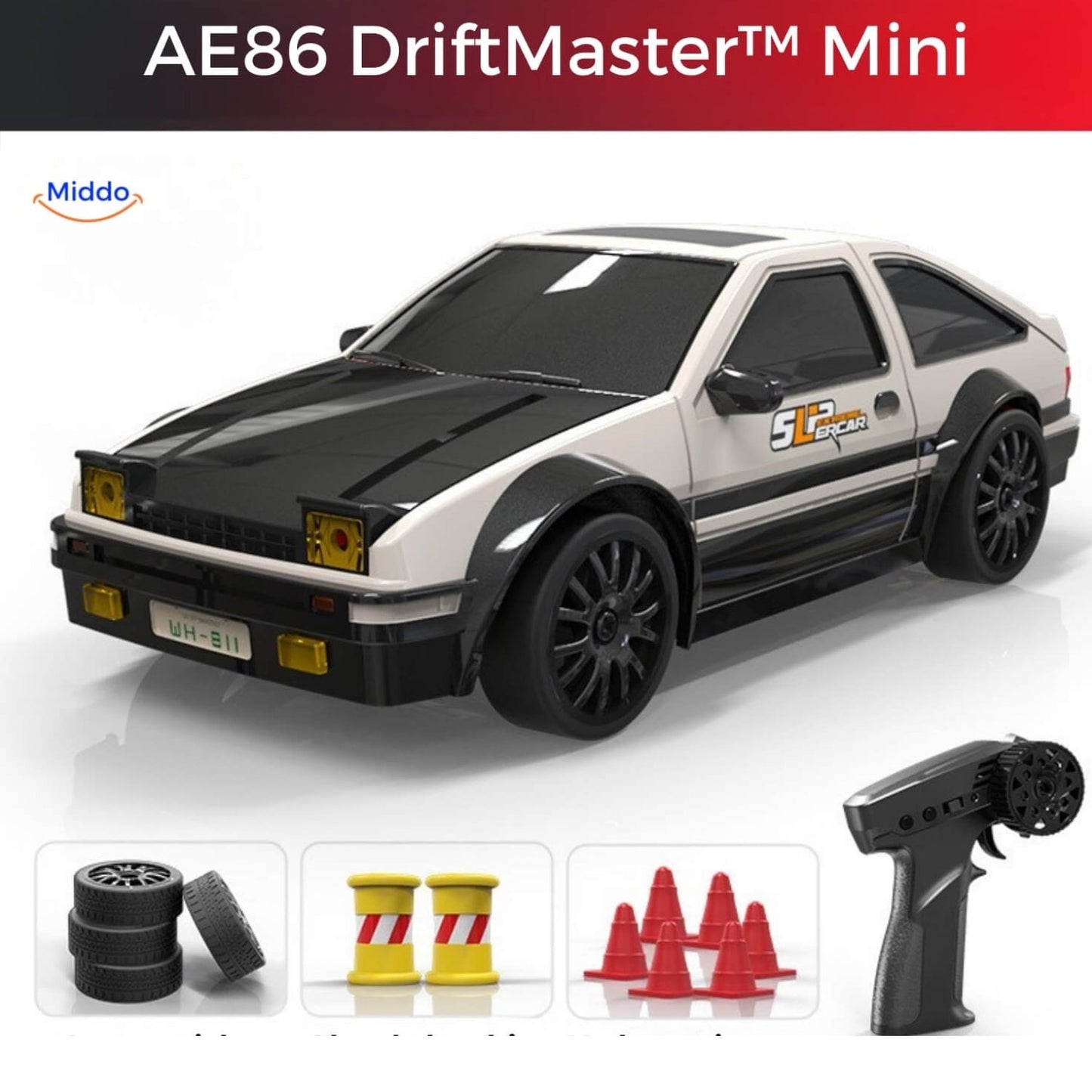 DriftMaster™ GTR | 4WD Drift RC mänguauto 🚗💨