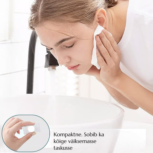 🌿 Kokkupressitud rätikud 🌿 tablettides (50 tk)