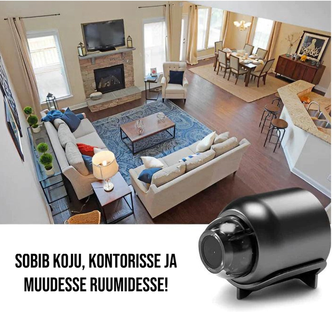 Mini WiFi kaamera 1080P HD öövaatega