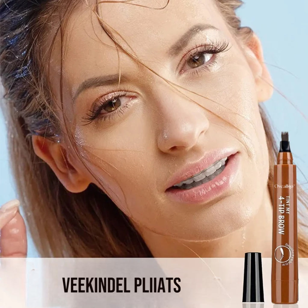 4-punktiline kulmude tätoveeringu pliiats