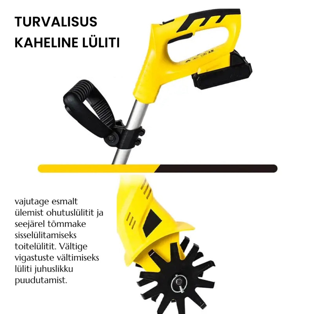 Elektriline juhtmeta kultivaator