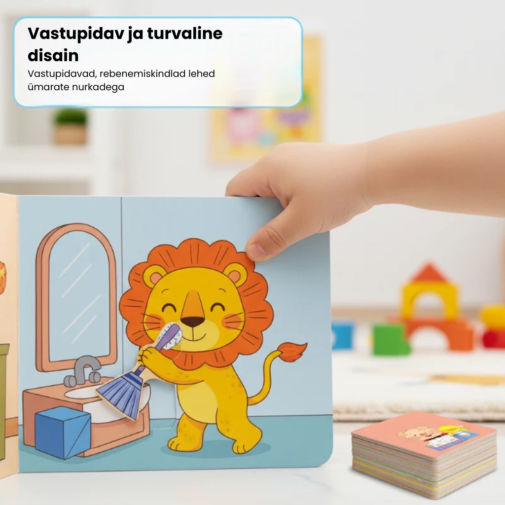 10 interaktiivset pildiraamatut kõige pisematele📚 | Tõmba, lükka ja avasta üllatuste täis maailma!👶✨