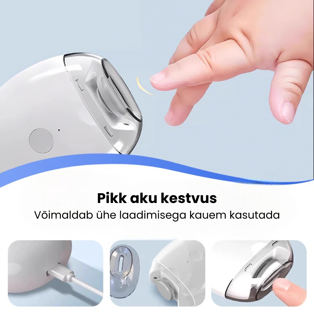 Universaalne automaatne küüneviil täiskasvanutele ja lastele