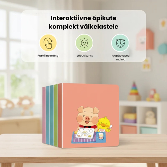 10 interaktiivset pildiraamatut kõige pisematele📚 | Tõmba, lükka ja avasta üllatuste täis maailma!👶✨