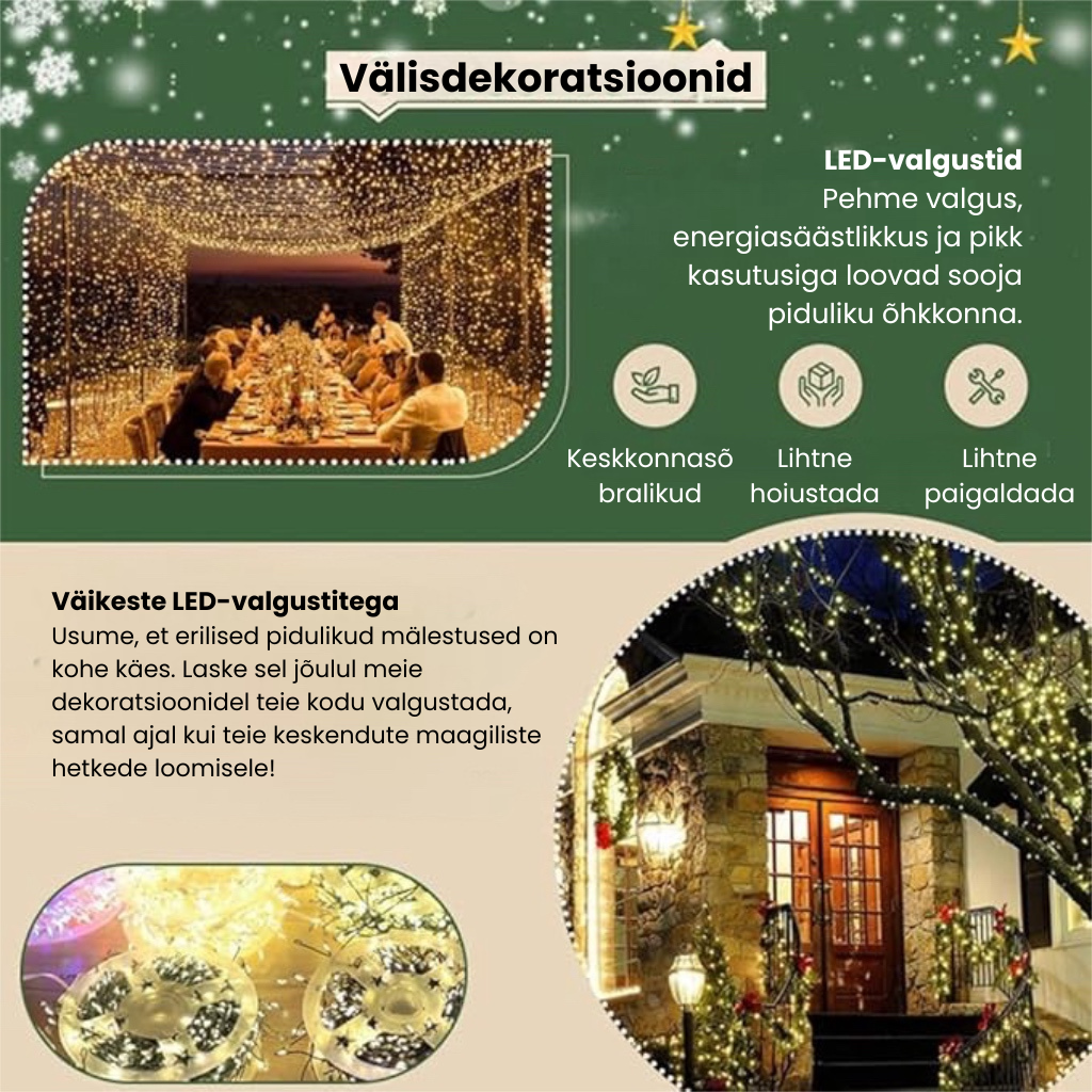 🎄🎁 Kuum jõulumüük – pidulikud jõulukaunistused