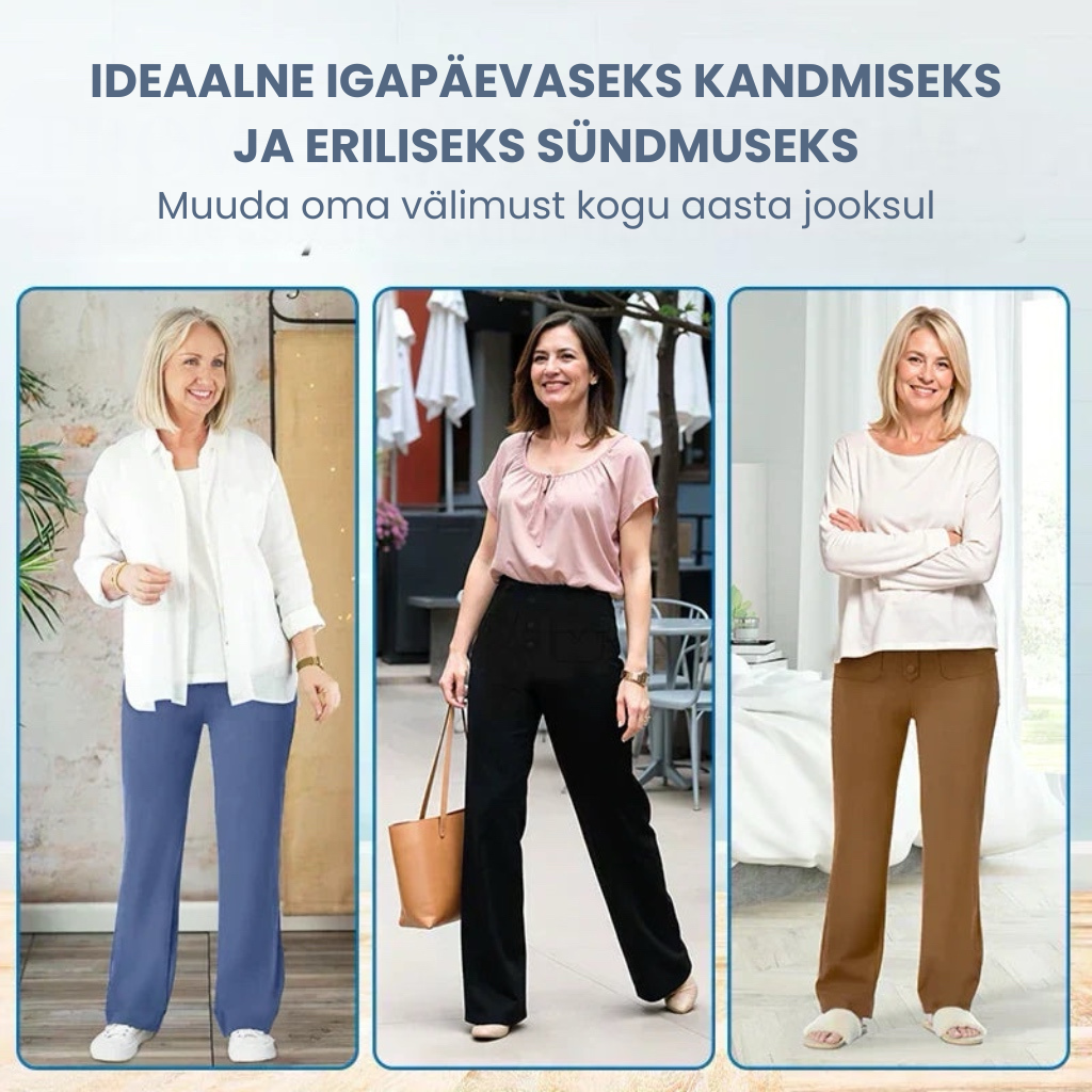 💖 Naiste retuusid – venivad, mugavad ja igapäevased püksid