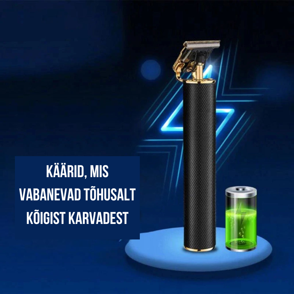 Juhtmeta juukselõikusmasin meestele