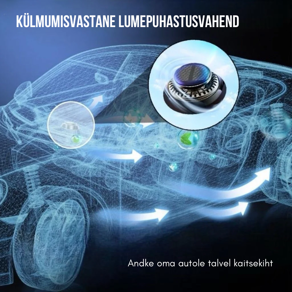 Elektromagnetiline kaitsevahend külmumise ja lumega seotud probleemide eest