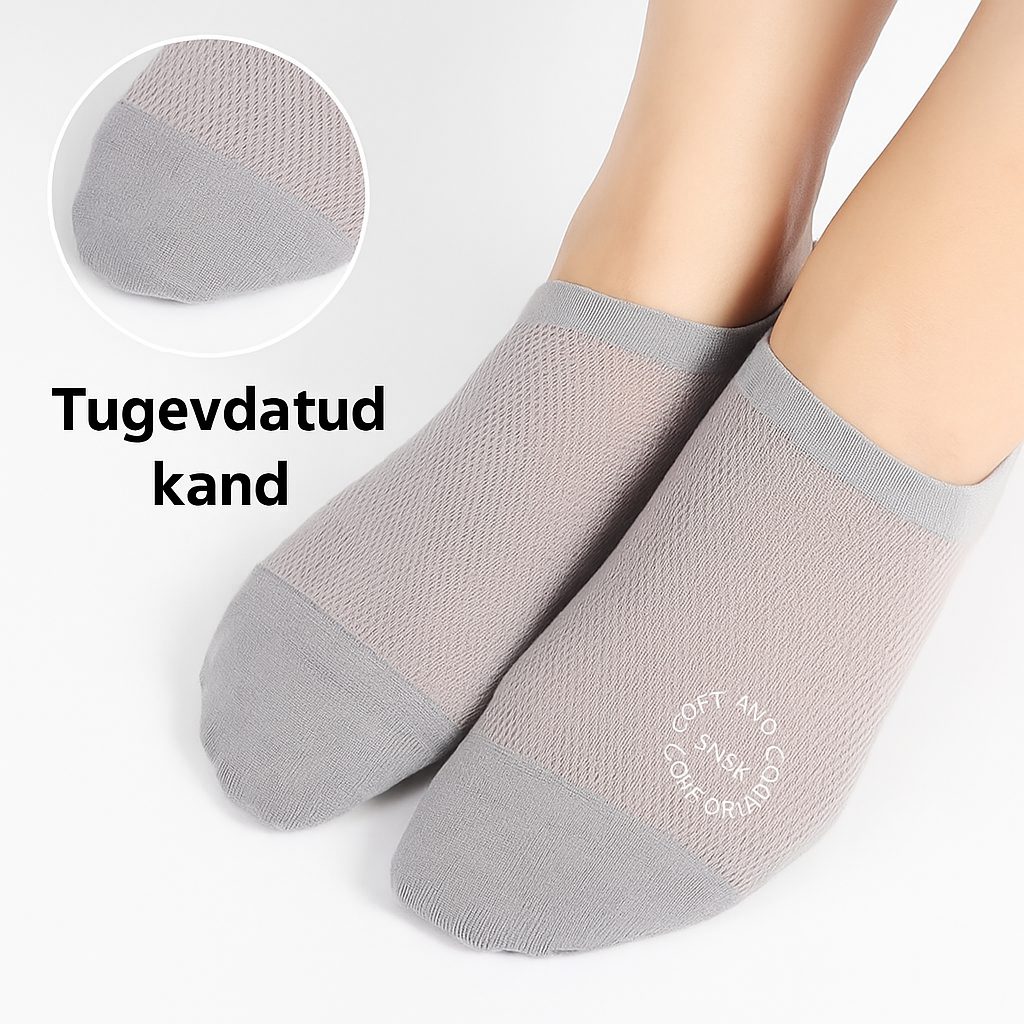 Üliõhukesed libisemiskindlad nähtamatud sokid