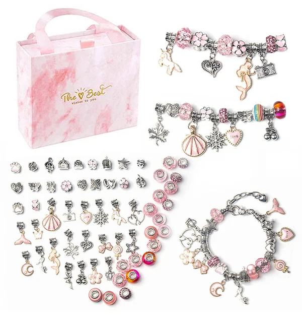 (🌲 Jõulumüük) 🎉 Parim kingitus lastele - Pandoria 🎀 värviliste käevõrude komplekt