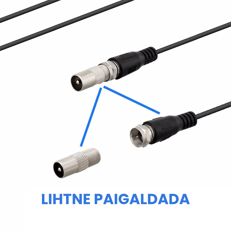 HDTV antenn tasuta kanalite vaatamiseks