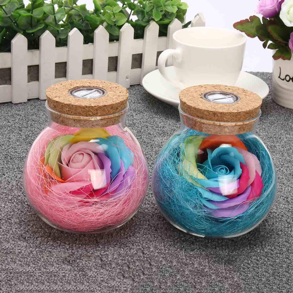 Bloom – LED roosi pudelilamp