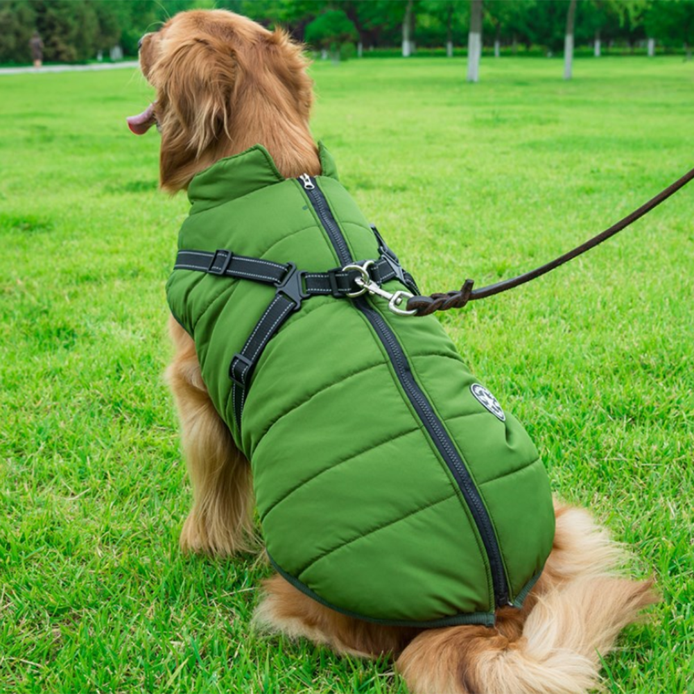 DogFashion™ - veekindel talvejope koos integreeritud traksidega koertele