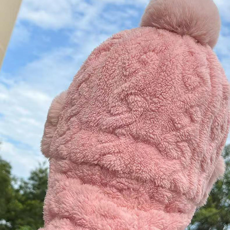 🔥 Naiste talvine veekindel pehme fliismüts koos salliga 🎁
